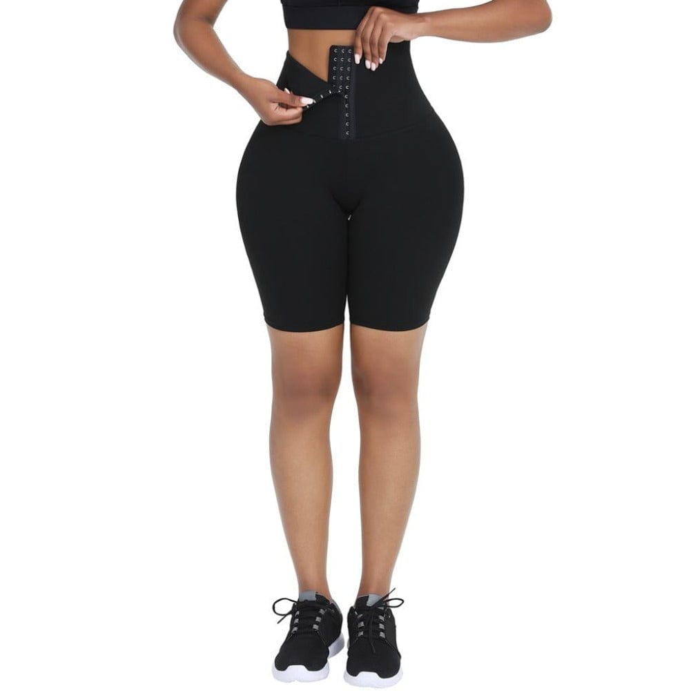 Waist Trainer Butt Lift Legging High Waist Shorts Shaper | CURV QUEEN