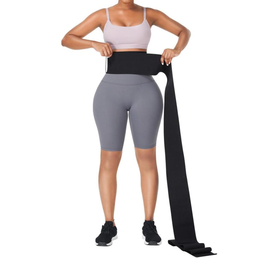 Latex Tummy Wrap Compression Band Slimming Waist Trainer | CURV QUEEN