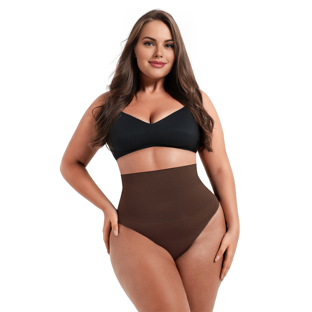 ANYA - Shapewear Thong - CARAMEL / XS-S - CURV QUEEN