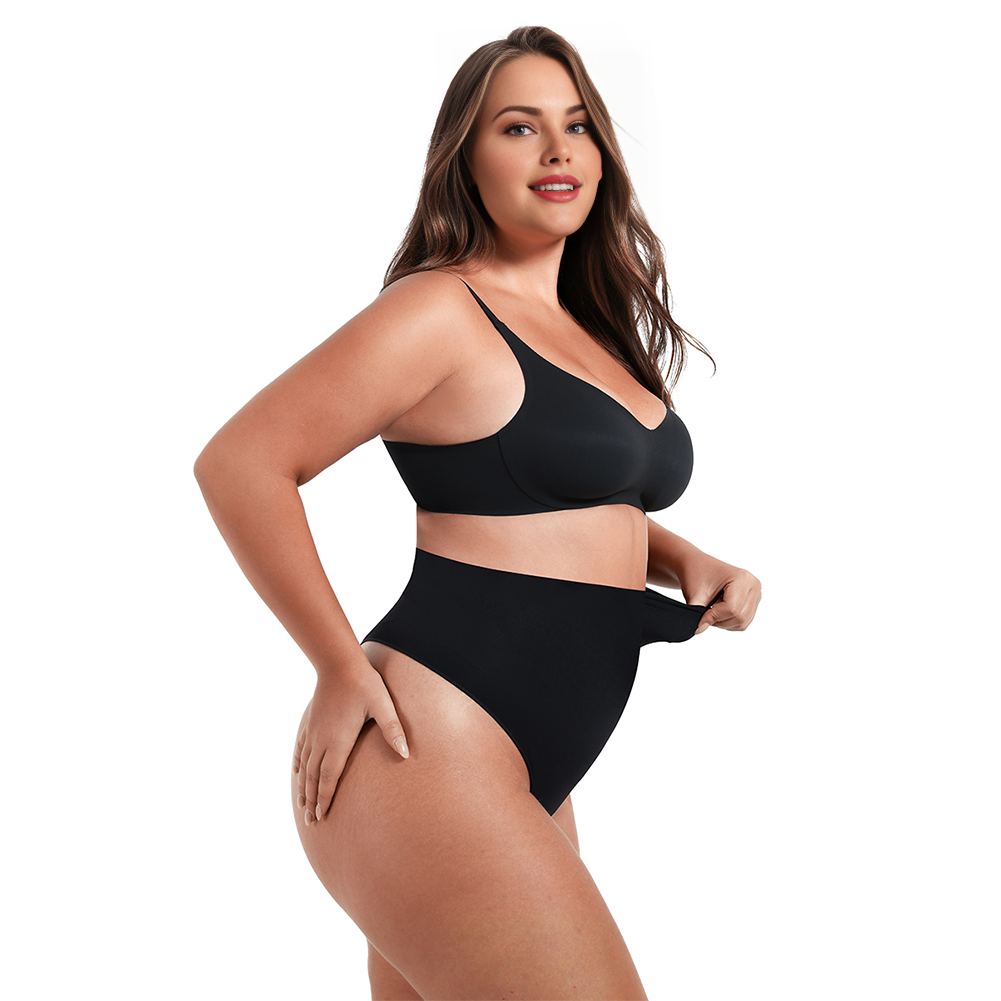 ANYA - Shapewear Thong - BLACK / XS-S - CURV QUEEN