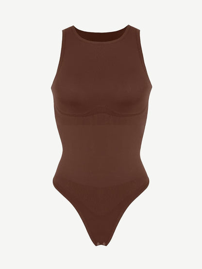 ROWAN - Shapewear Bodysuit - Dark Brown / XS/S - CURV QUEEN